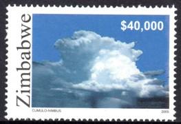 Zimbabwe - 2005 Cloud Formations $40000 MNH** SG 1159