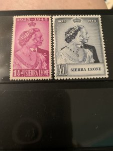 Sierra Leone 188-9 LH