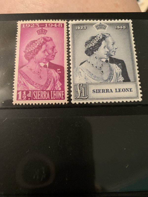 Sierra Leone 188-9 LH