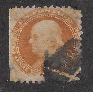 112 Used,  1c. Pictorial, scv: $80,  FREE INSURED SHIPPING