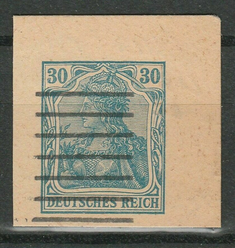 Germany Postal Stationery Cut Out A14P6F117