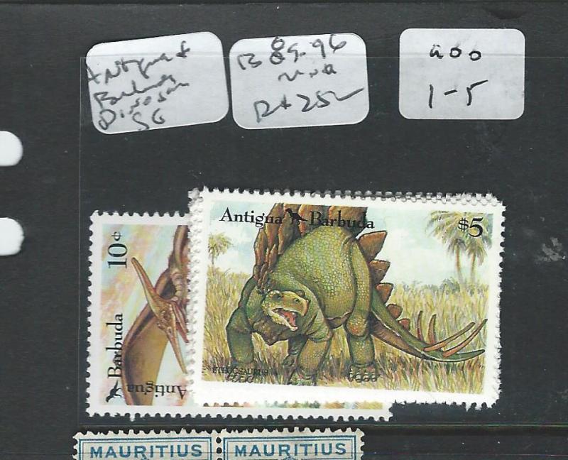 ANTIGUA AND BARBUDA (P1607B) DINOSAUR SG1389-96  MNH