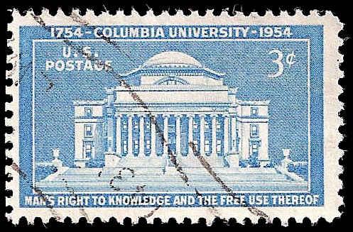 # 1029 USED COLUMBIA UNIVERSITY 200TH ANNIV.