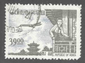 Korea Scott C35 Used  airmail stamp