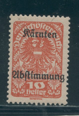 Austria B12  MNH cgs