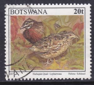 Botswana -1997 - Birds - Harlequin Quail - 20t -used 