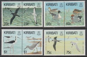 Kiribati 599-606a Birds MNH VF