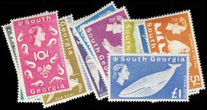 SOUTH GEORGIA 1-15  Mint (ID # 118316)