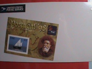 IRELAND  STAMP 1998 SC#1145 PORTUGAL'98 STAMP SHOW -STAMP S/S SHEET MNH .