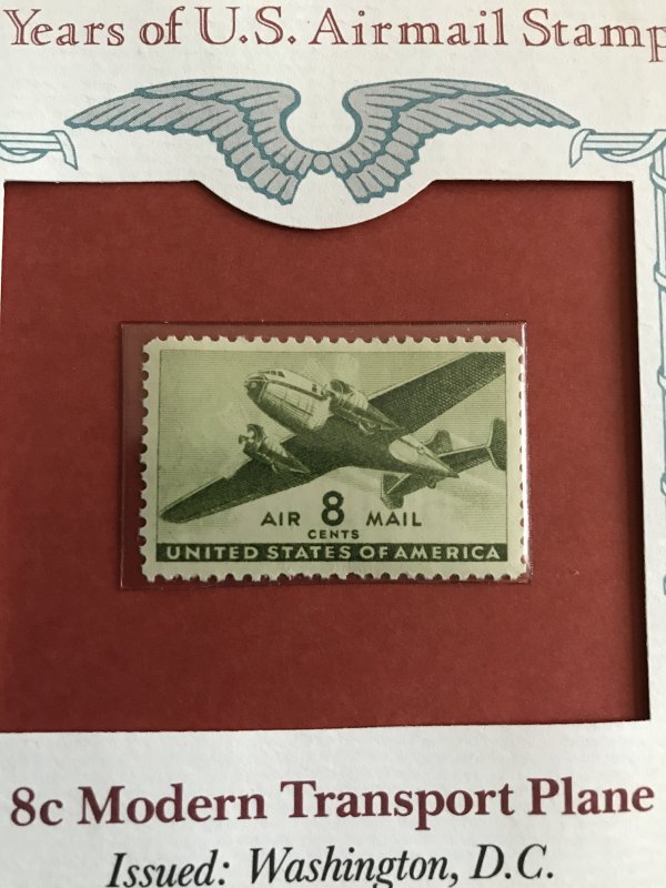 US #C26//C85 (11) Encapsulated? w/Album Postal Com. Society Covers See Photos