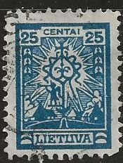 Lithuania ^ Scott # 168 - Used