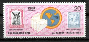 CUBA yr.1985 POSTAL UNION  MNH #2772