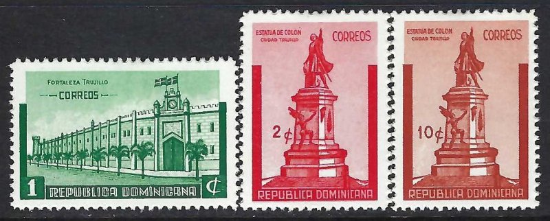 Dominican Republic 366-68 MOG COLUMBUS Z7789