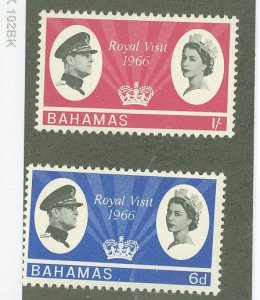 Bahamas #238-239  Single (Complete Set)