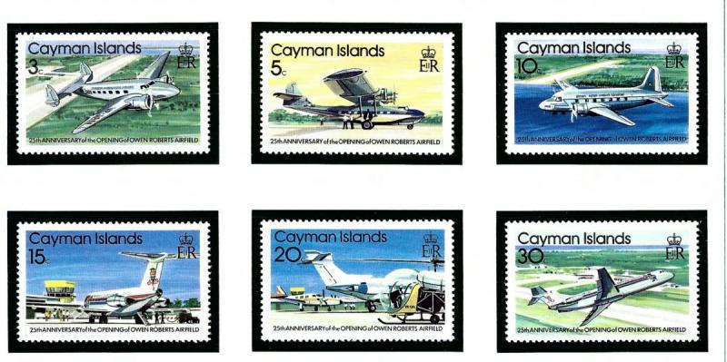 Cayman Is 420 25 MNH 1979 Airplanes