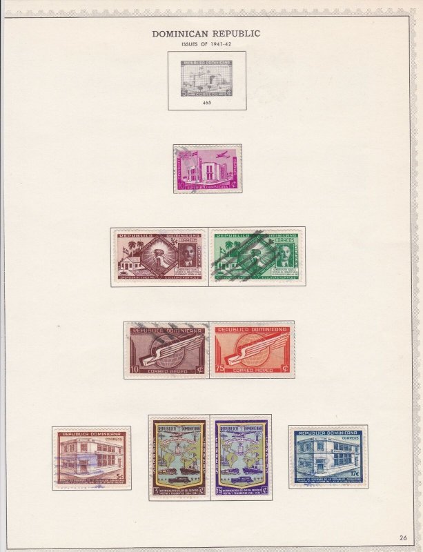 dominican republic stamps page ref 17153