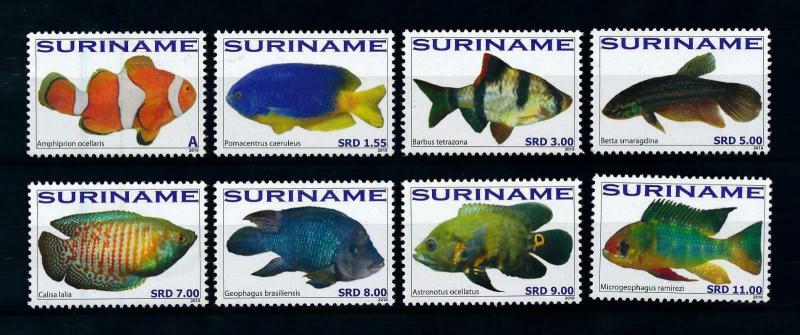 [100539] Suriname 2010 Marine Life Fish  MNH