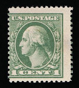 GENUINE SCOTT #536 MINT OG NH 1919 GRAY GREEN PERF-12½  OFFSET UNWMK  #7504