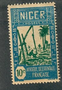 Niger #34 Mint Hinged single