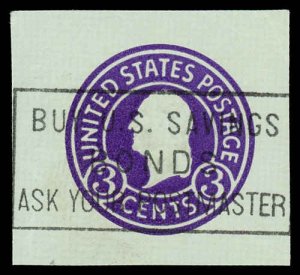 USA U439c Used Cut Square