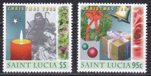 St Lucia, Christmas MNH / 2008