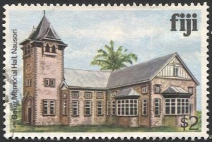 FIJI Sc 424  $2 Baker Memorial Hall Used VF, light cancel