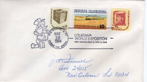 LOUISIANA WORLD EXHIBITION  - NEW ORLEANS, LA  1984  FDC17895