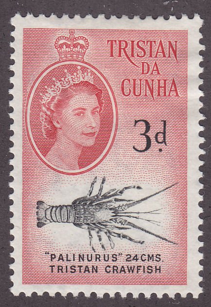 Tristan Da Cunha 33 Crawfish 1960