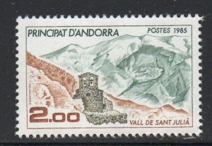 Andorra (Fr) Sc 336 1985 Saint Julia Valley stamp mint NH