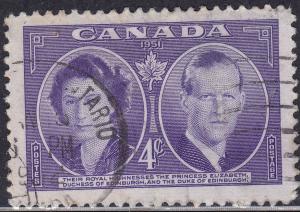 Canada 315 Royal Visit To Canada 1951