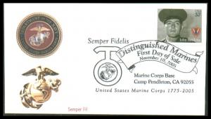 #3963 John Basilone Junction FDC