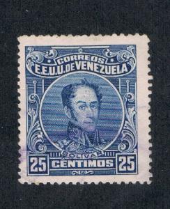 Venezuela 276a Perf 14 Used (V0108)