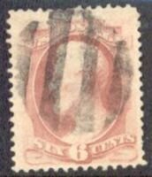 US Stamp #186 - Abraham Lincoln American Bank Note Issue