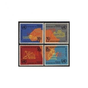 Togo 407-410,MNH.Michel 325-328. UN Economic Commission,Africa,1961.Transport,
