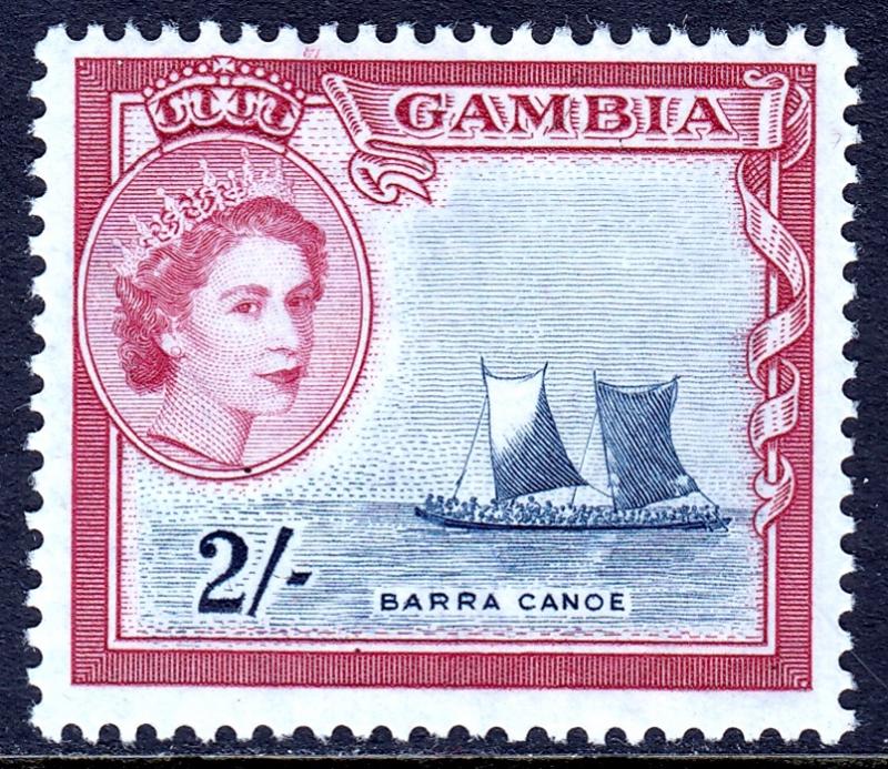 Gambia - Scott #162 - MH - SCV $6.00