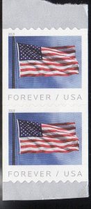 2019 USA Forever U.S. Flag US - Coil Pair  Mint  (APU) Scott 5342