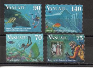 Vanuatu 693-696 MNH