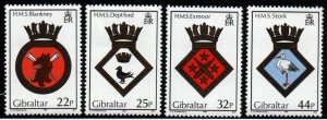 Gibraltar # 552 - 555 MNH