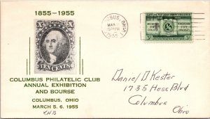 1955 - Columbus Philatelic Club Annual Exhibition - Columbus, Oh - F34553