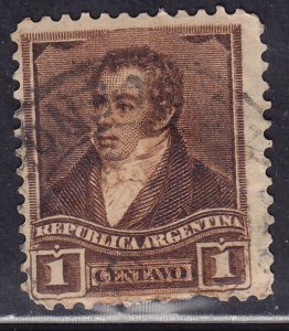 Argentina 93 President Bernardino Rivadavia 1c 1892