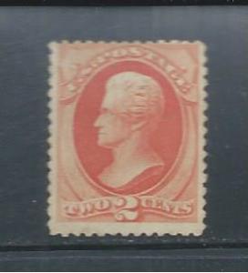 US 183 MH slight crease, 2018 CV $100.00