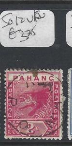 MALAYA PAHANG  (P0502B)  TIGER 2C SG 12  CDS   VFU