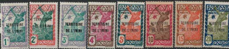 Inini 1932-1940 Mint SC 1-40 SCV $106.00 Set