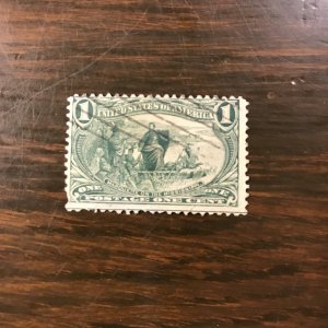 US SCOTT 285 Used 1¢  Trans-Mississippi Exposition (1) - F/VF