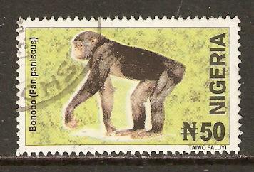 Nigeria   #736  used  (2001)  c.v. $1.00