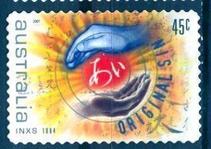 Australia; 2001: Sc. # 1950: Perf. 11 1/4 x 11 1/2 Used Single Stamp