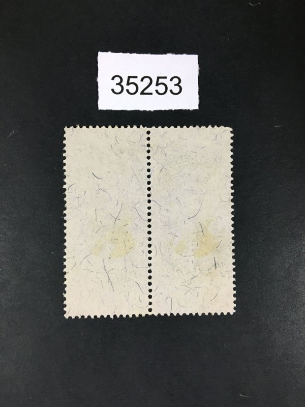US STAMPS # R112 UNUSED NO GUM XF PAIR LOT #35253