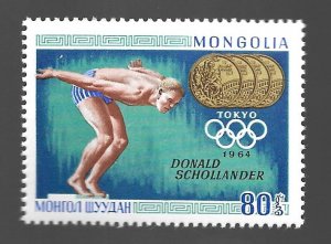 Mongolia 1969 - MNH - Scott #521 *