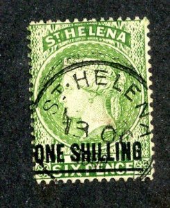 1894 St Helena Sc# 39 used cv.$30 ( 8155 BCXX ) OFFERS WELCOME!
