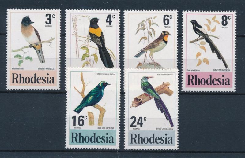 [60044] Zimbabwe Rhodesia 1977 Birds Vögel Oiseaux Ucelli  MLH